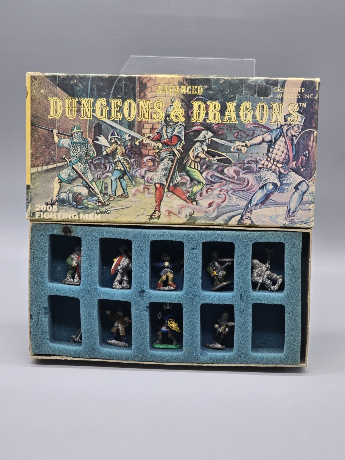 Vtg Grenadier Advanced Dungeons & Dragons Fighting Men Miniature Figure 2005 Vtg Grenadier Advanced Dungeons & Dragons Fighting Men Miniature Figure 2005