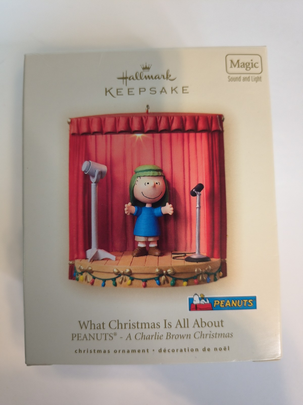 Hallmark Keepsake Peanuts 2007 'What Christmas Is All About' Ornament *Tested* Hallmark Keepsake Peanuts 2007 'What Christmas Is All About' Ornament *Tested*