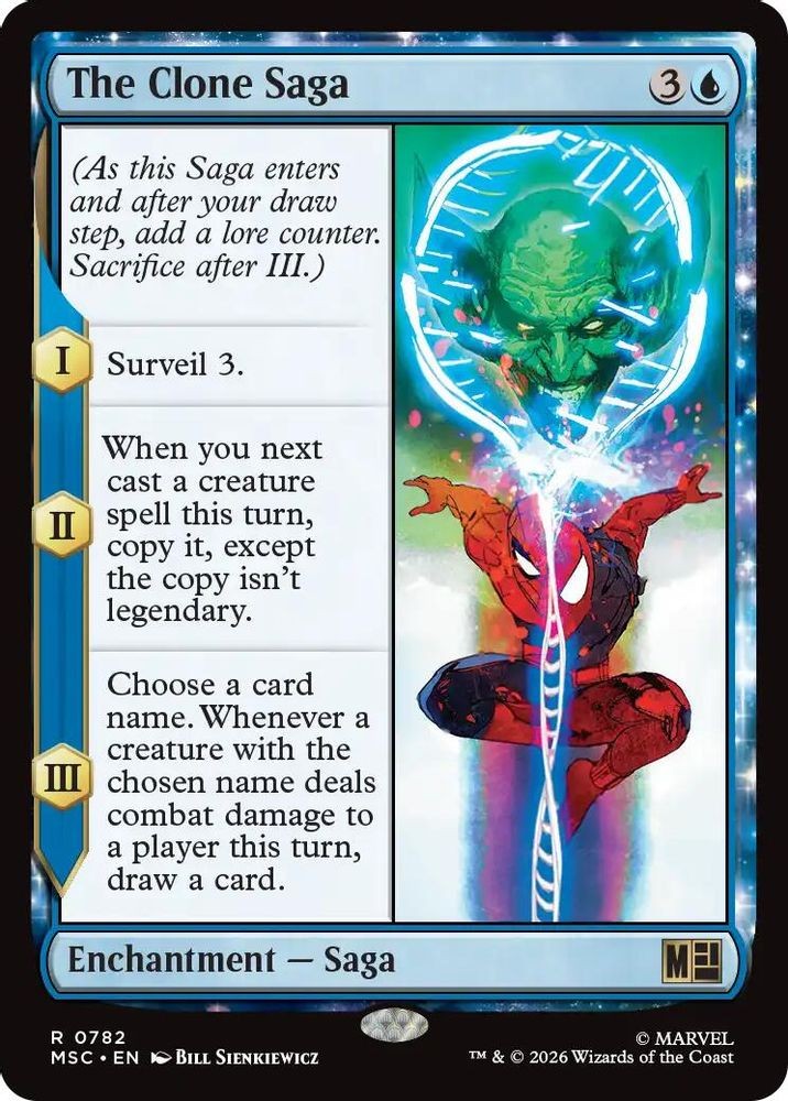 2026 Magic: The Gathering: MSC - The Clone Saga (#782, Rare, Near Mint) 2026 Magic: The Gathering: MSC - The Clone Saga (#782, Rare, Near Mint)