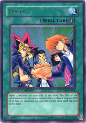 Yugioh HP Unity - JUMP-EN006 - Ultra Rare - Limited Edition Heavily Played, Eng