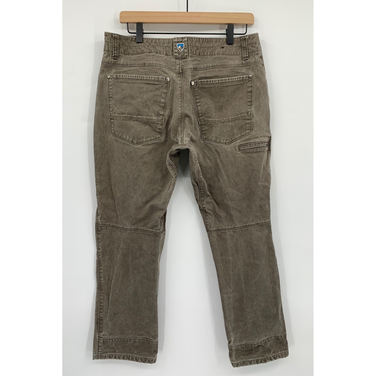 Kuhl Free Rydr Pants Mens 33x28 Brown Vintage Patina Dye Articulated Tapered Fit Kuhl Free Rydr Pants Mens 33x28 Brown Vintage Patina Dye Articulated Tapered Fit