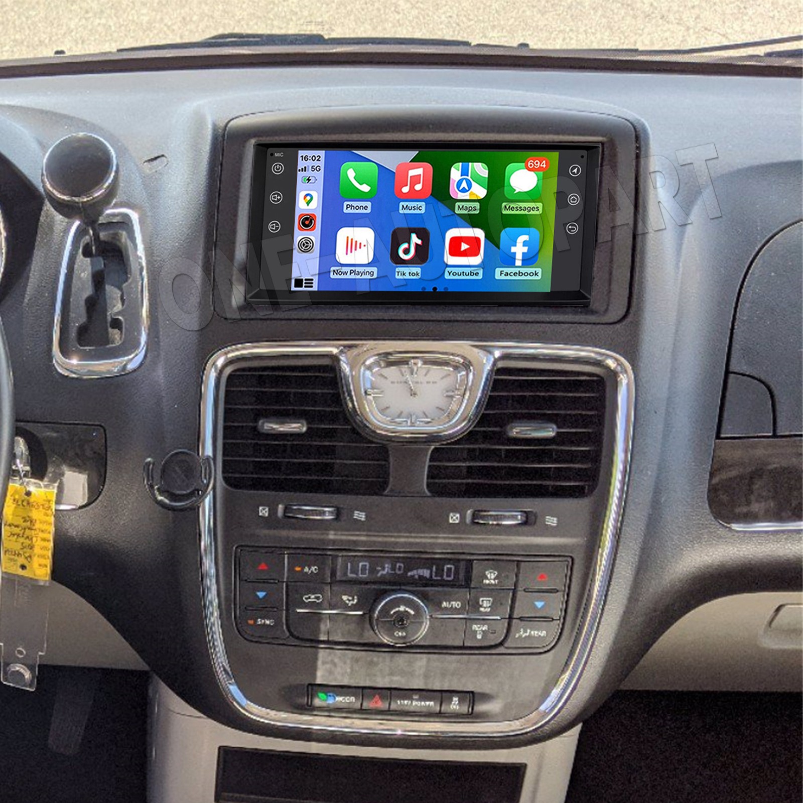 7'' Car Radio Stereo For Chrysler Town & Country 2011-2016 Android13 CarPlay GPS
