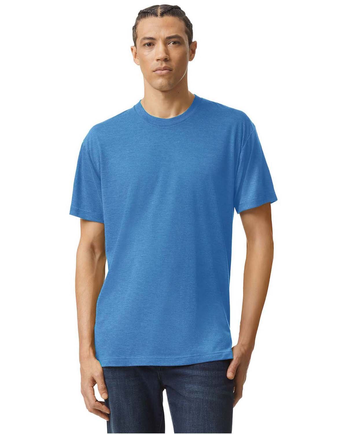 American Apparel Unisex Triblend Short Sleeve Track Stylish Plain T Shirt TR401 American Apparel Unisex Triblend Short Sleeve Track Stylish Plain T Shirt TR401