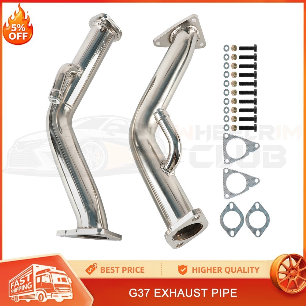 Exhaust Pipes For Infiniti G37 3.7L V6 2008-2013 2.5