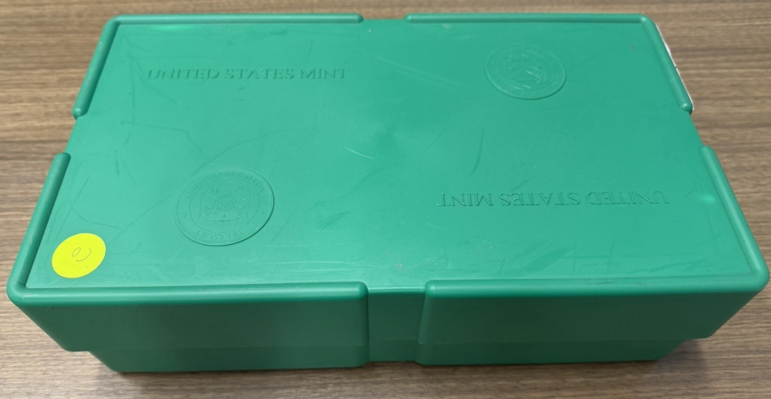 U.S. Mint Silver American Eagle Green Monster Box - EMPTY - No Tubes or Coins U.S. Mint Silver American Eagle Green Monster Box - EMPTY - No Tubes or Coins
