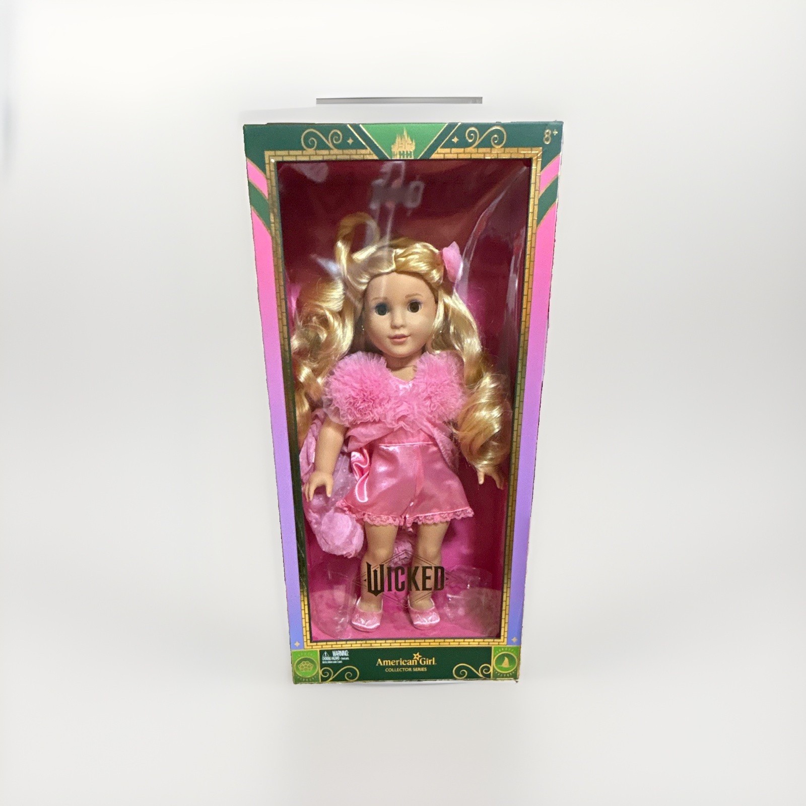 American Girl Collector Series Wicked Glenda 18in Doll (comes with both outfits) American Girl Collector Series Wicked Glenda 18in Doll (comes with both outfits)