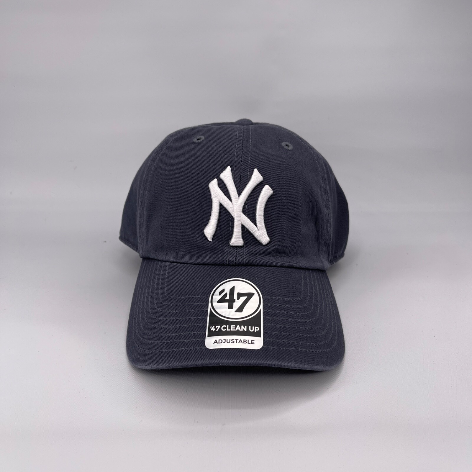 47 BRAND Officially Licensed Yankees Clean Up Adjustable Hat Cap MLB Unisex Navy