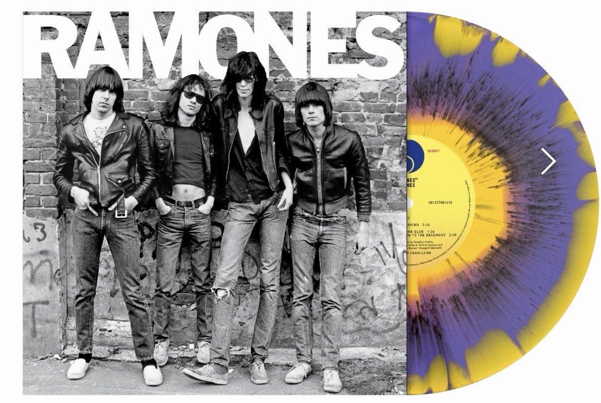 Ramones Self-Titled LP Hand Numbered /2000 Limited Color Splatter Vinyl SOLD OUT Ramones Self-Titled LP Hand Numbered /2000 Limited Color Splatter Vinyl SOLD OUT