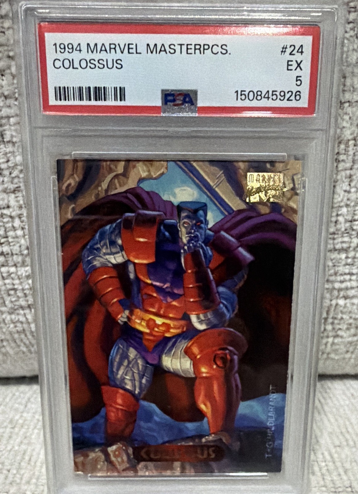 Marvel 1994 Masterpieces Colossus #24 PSA 5 EX Cert 150845926
