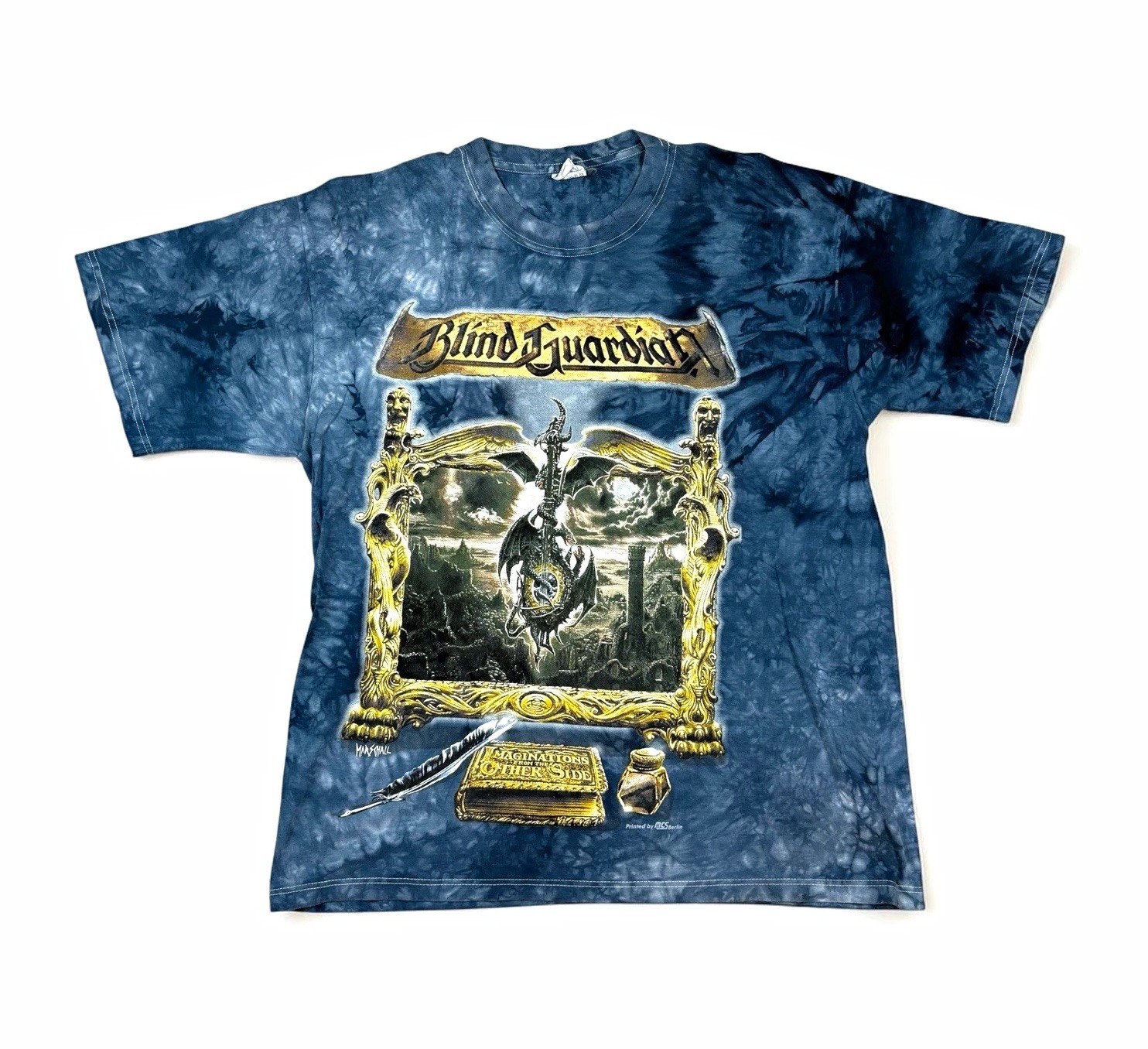 Vintage Blind Guardian T-Shirt 1995 Imaginations [Size XL/2XL] Men\'s Band Shirt