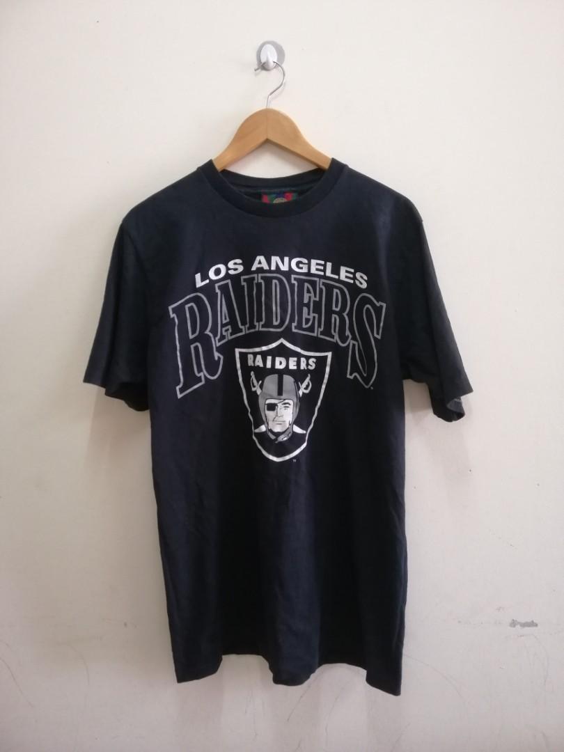 Vtg Los Angeles Raiders Basic style Unisex T shirt black tee vtg HN1338
