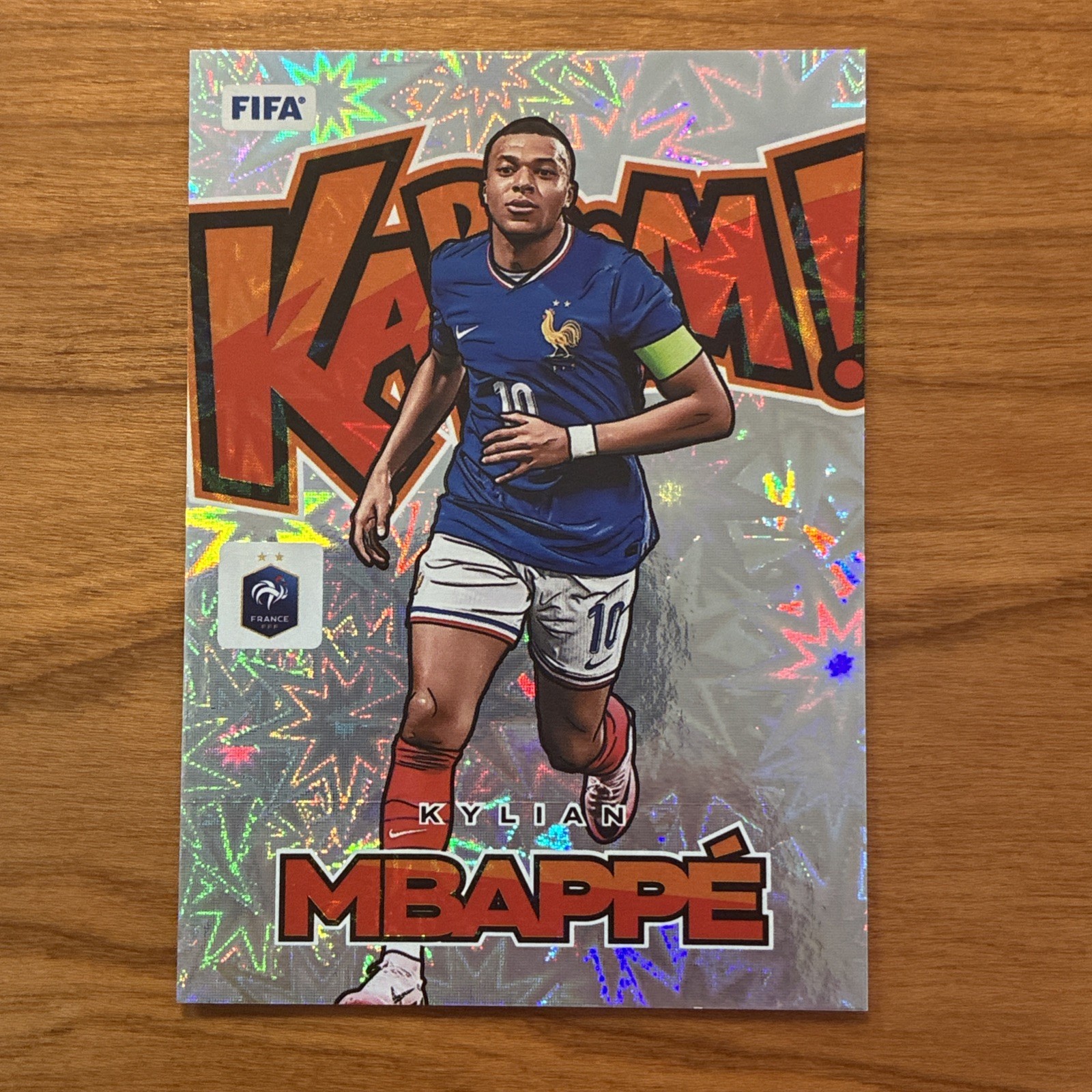 2024-25 Panini Donruss Fifa - Kaboom Kylian Mbappe #1 France Case Hit 2024-25 Panini Donruss Fifa - Kaboom Kylian Mbappe #1 France Case Hit