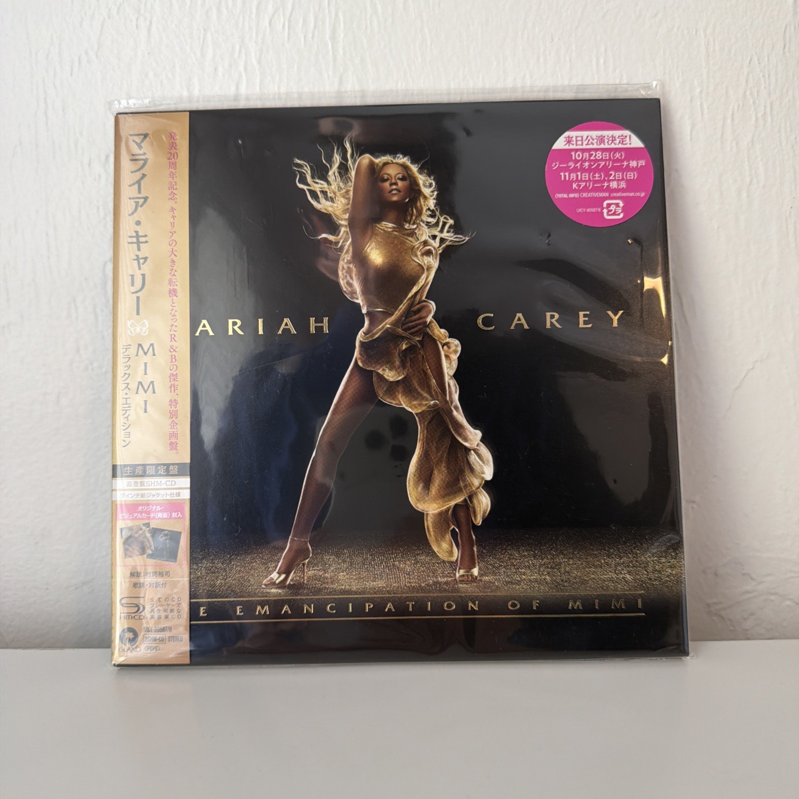 Mariah Carey The Emancipation of Mimi Deluxe Edition 2SHM-CD Japan Limited OBI Mariah Carey The Emancipation of Mimi Deluxe Edition 2SHM-CD Japan Limited OBI