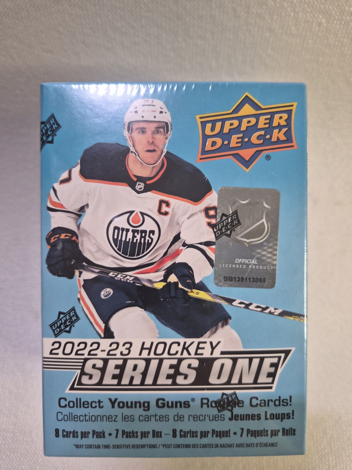 2022-23 Upper Deck Series One Hockey Blaster Box Young Guns New Factory Sealed