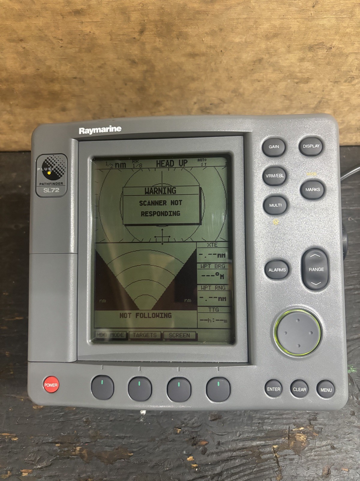 Raymarine Pathfinder SL72 Radar
