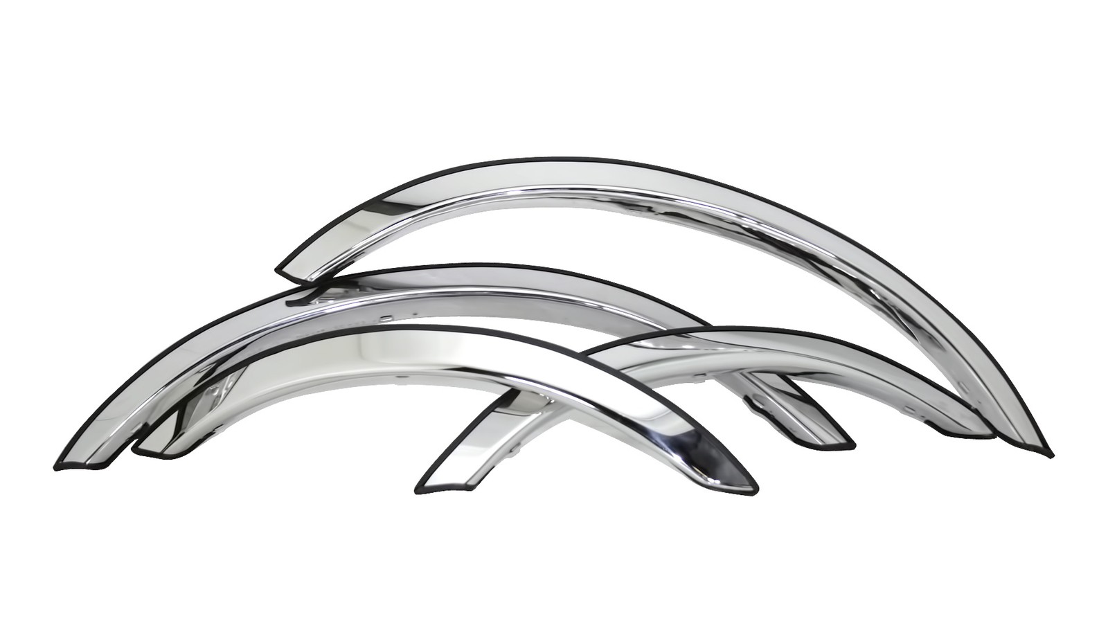 Stainless Steel Fender Trim Fit Lincoln Town Car 1998-2002