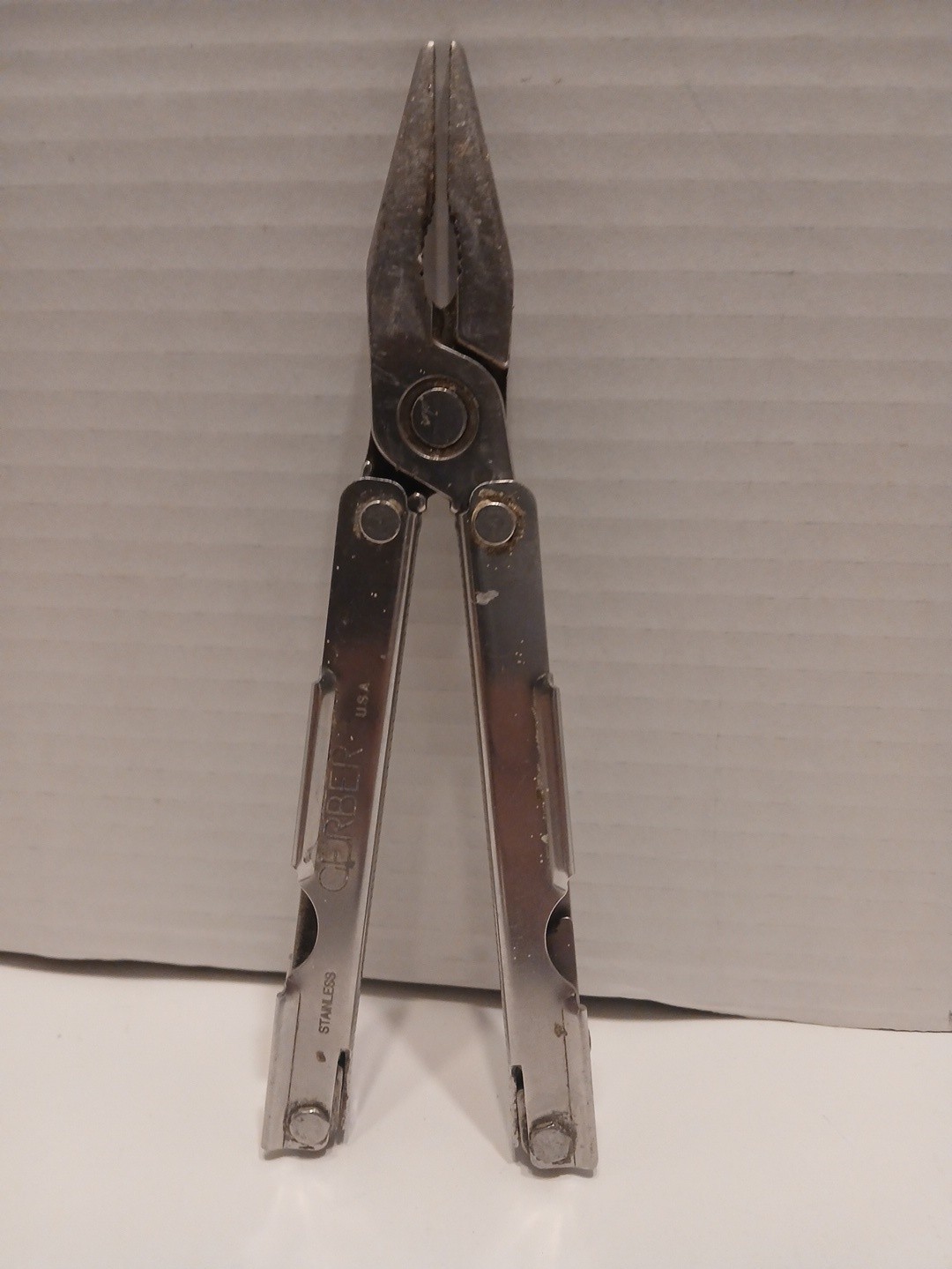 Vintage 90s Gerber USA MPT 5 Military Provisional Tool Multi-Plier SS Vintage 90s Gerber USA MPT 5 Military Provisional Tool Multi-Plier SS