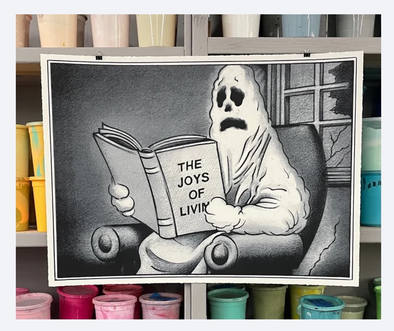 Ryan Travis Christian “THE JOYS OF LIVING” Serigraph Ryan Travis Christian “THE JOYS OF LIVING” Serigraph