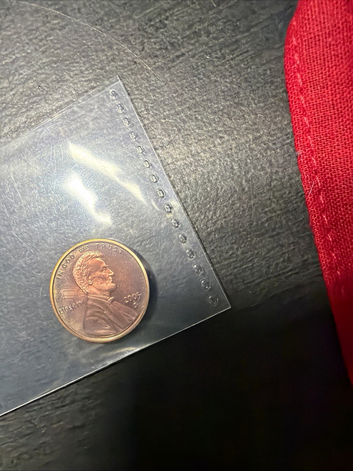 2005-S Lincoln Memorial Small Cent Formative Years Copper-Plated Zinc RD