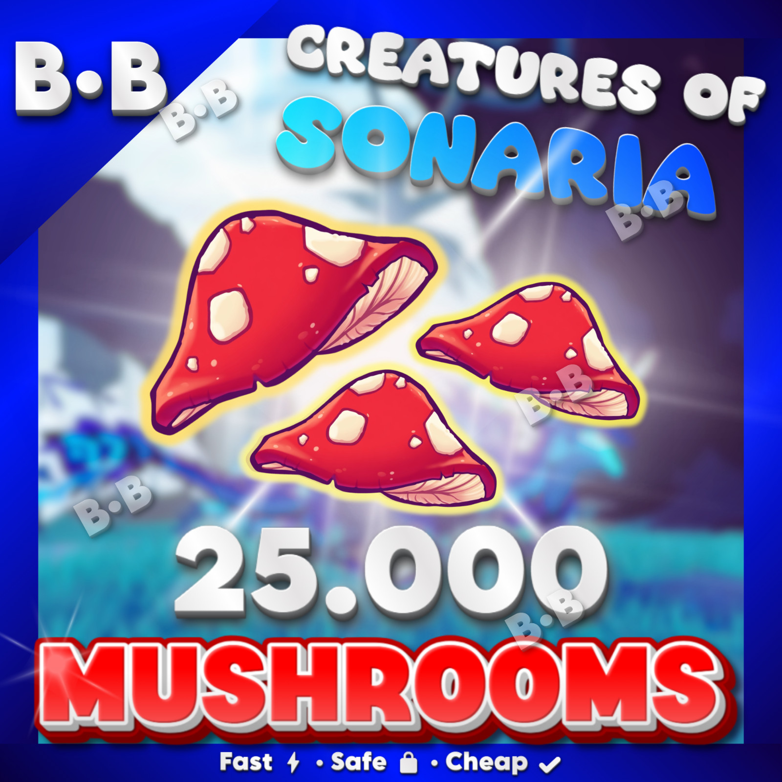 CREATURES OF SONARIA🍄ALL ITEMS MUSH-SPECIES-TOKEN⚡INSTANT DELIVERY・COS⚡ million