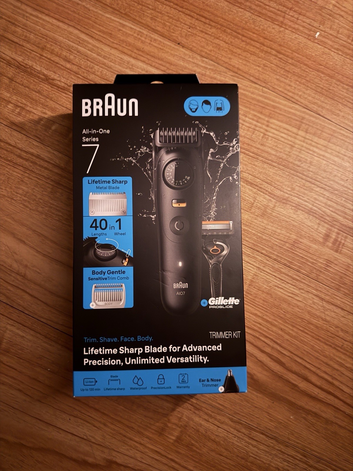 Braun AIO 7530 All In One Series 7 Trimmer Shaver Kit... FREE S&H brand new 