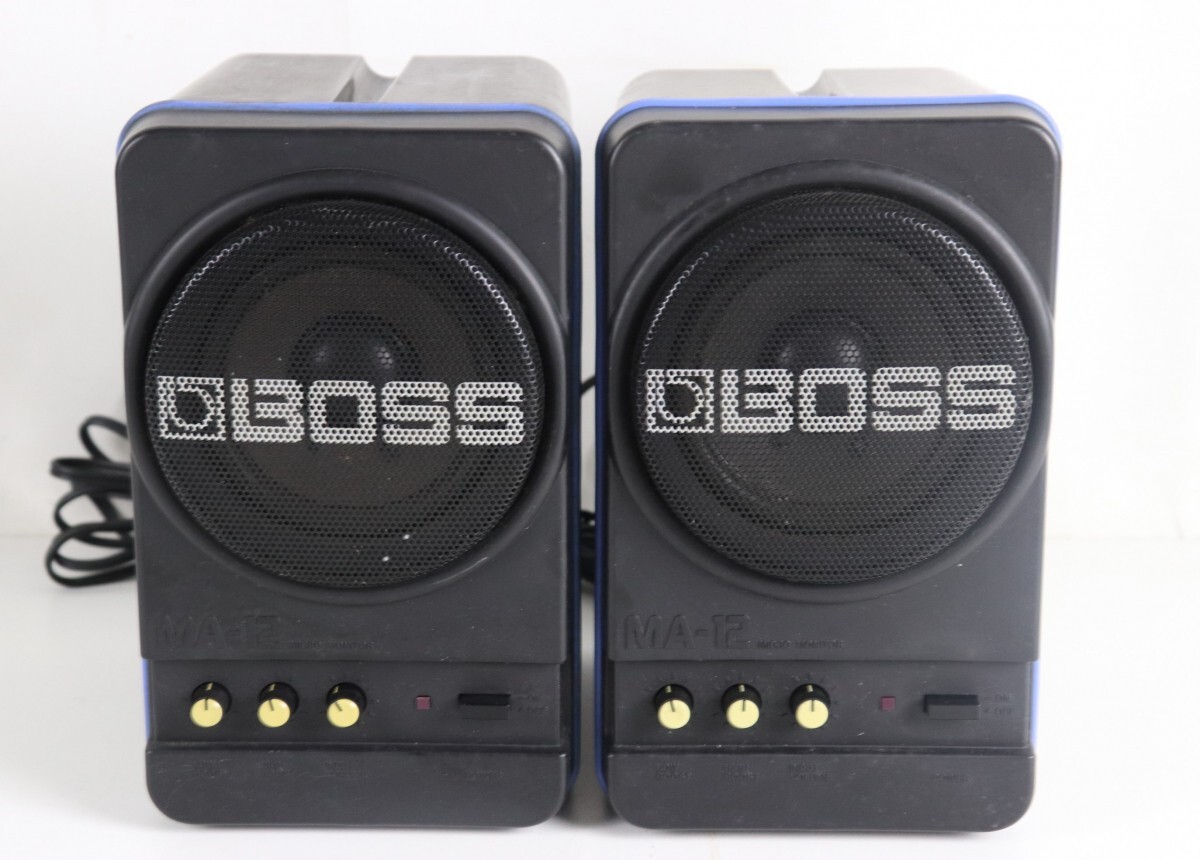 BOSS MA-12 Monitor Speaker Set of 2