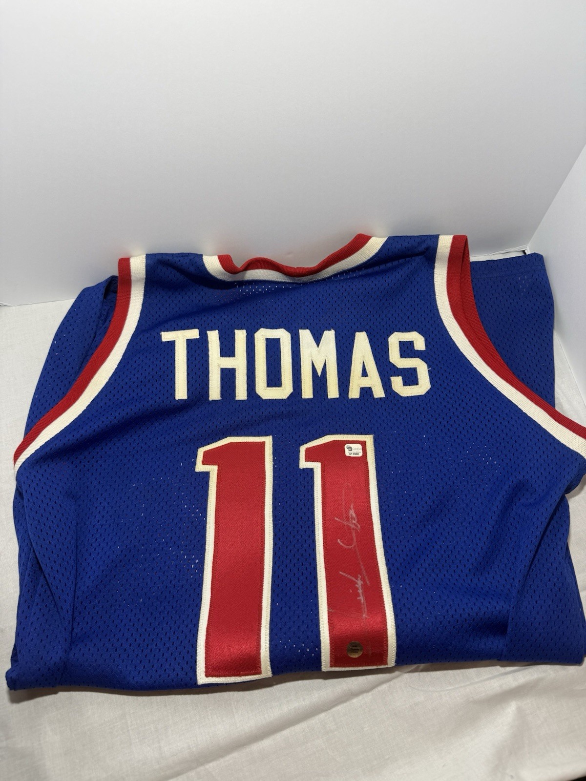 Isiah Thomas Autographed Jersey W/COA