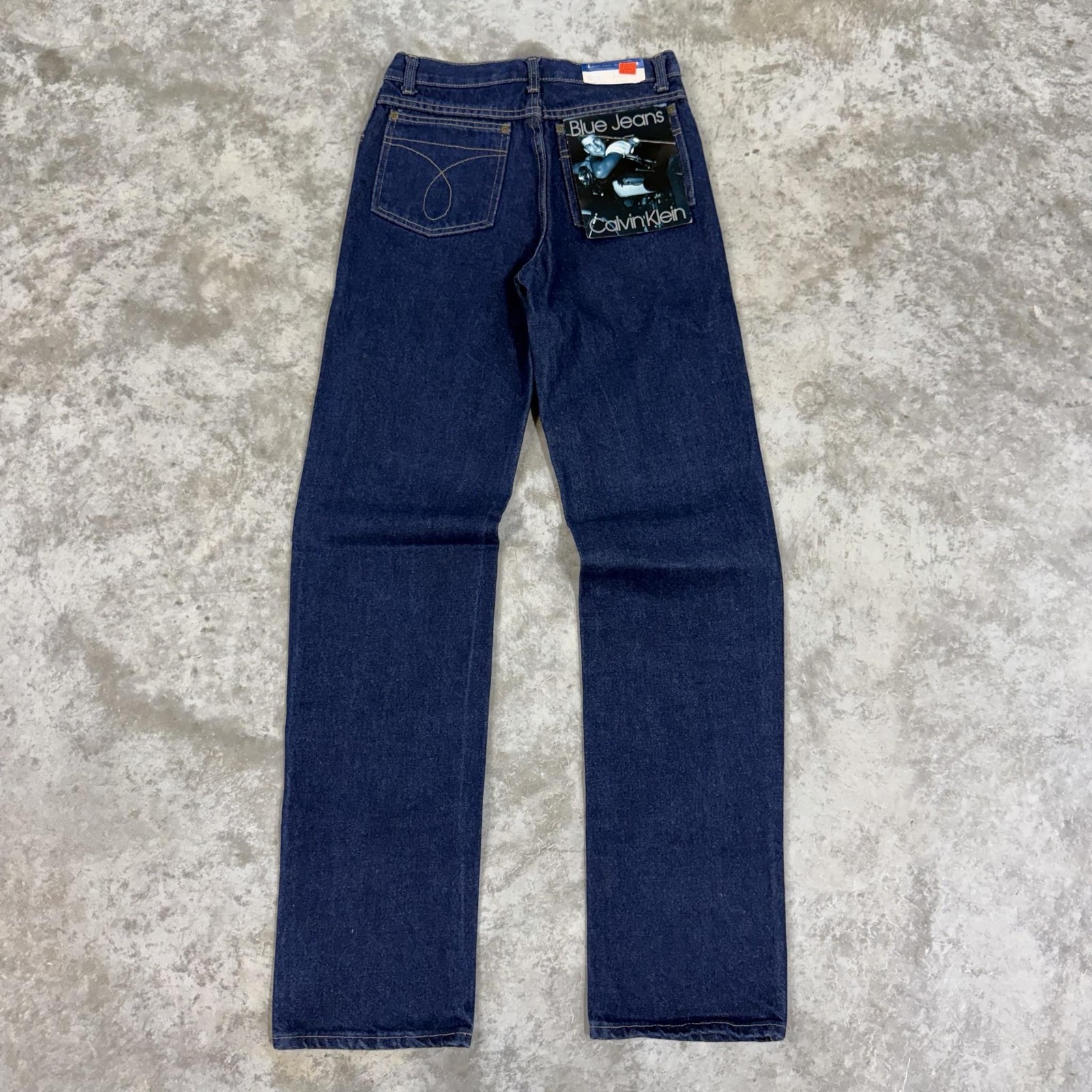 Vintage Calvin Klein Jeans Mens 29 Blue Denim Pants USA Made Indigo Classic Fit