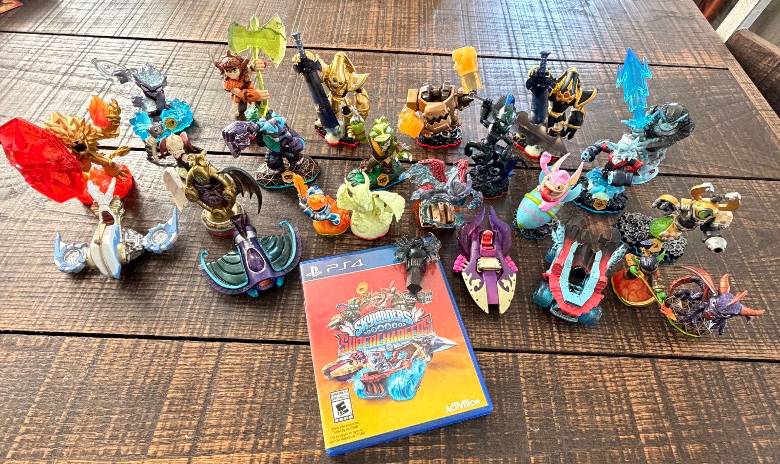Rare Skylanders Premium Lot - Echo, Dark Spider Trap