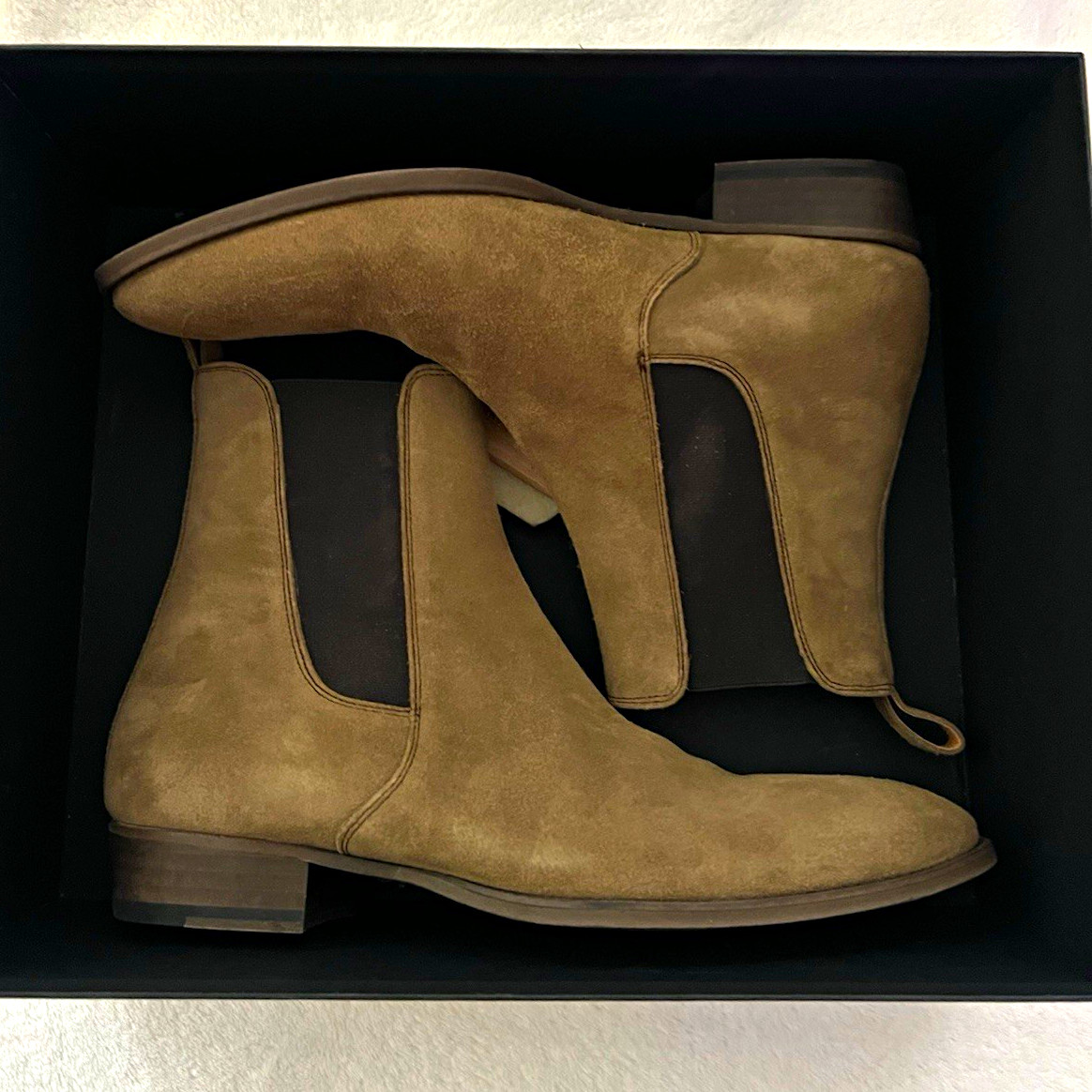 ORO Los Angeles Men\'s Alpaca Granada Chelsea boot  US 9 NEVER WORN Brand New