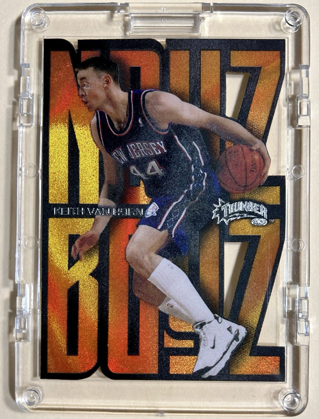 Keith Van Horn 1998-99 Skybox Thunder Noyz Boyz #14 NETS RARE