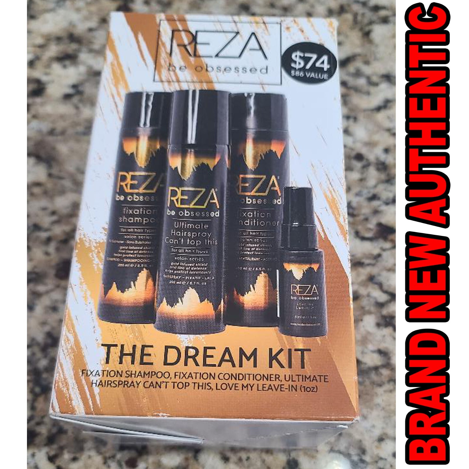REZA Be Obsessed 4-Pc. The Dream Set NEW SEALED REZA Be Obsessed 4-Pc. The Dream Set NEW SEALED