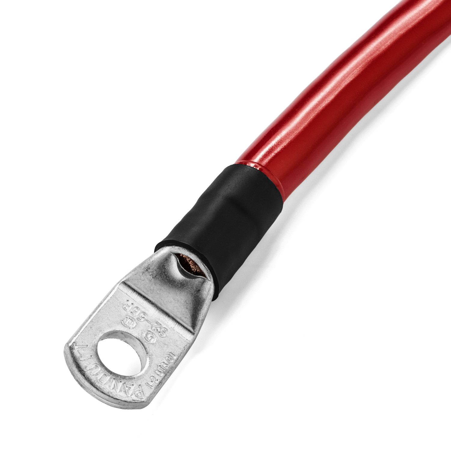 Spartan Power 2 AWG Battery Cables - Made in the USA Terminated 5/16