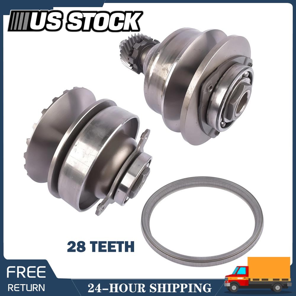 28T CVT Trans Chain Belt & Pulley Set For Nissan Murano JX35 3.5L RE0F09A JF010E