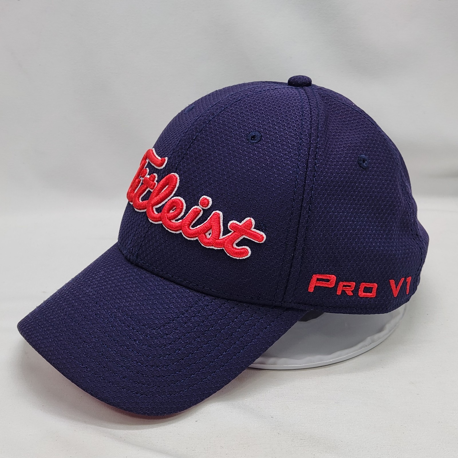 Titleist Golf Pro V1 Foot Joy FJ Patch Blue Size S/M Hat Cap Birdie Putt Par