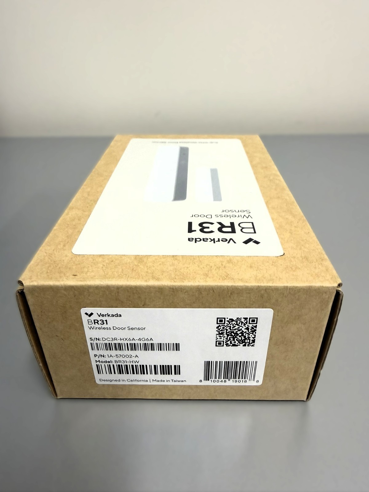 Verkada BR31 - Wireless Door Sensor - White