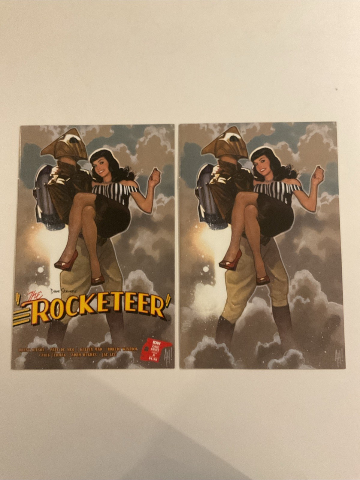 The Rocketeer #1 One-Shot Cover Set 2023 IDW