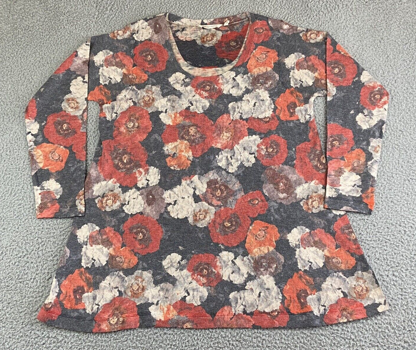 Soft Surroundings Tunic Sweater Size M Medium Art-To-Wear Lagenlook NWOT NEW