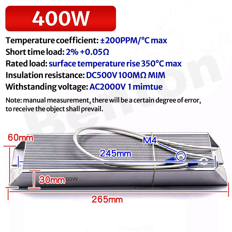 RXLG High Power Servo Inverter Resistor Braking Resistor 400W to 3000W Worldwide RXLG High Power Servo Inverter Resistor Braking Resistor 400W to 3000W Worldwide