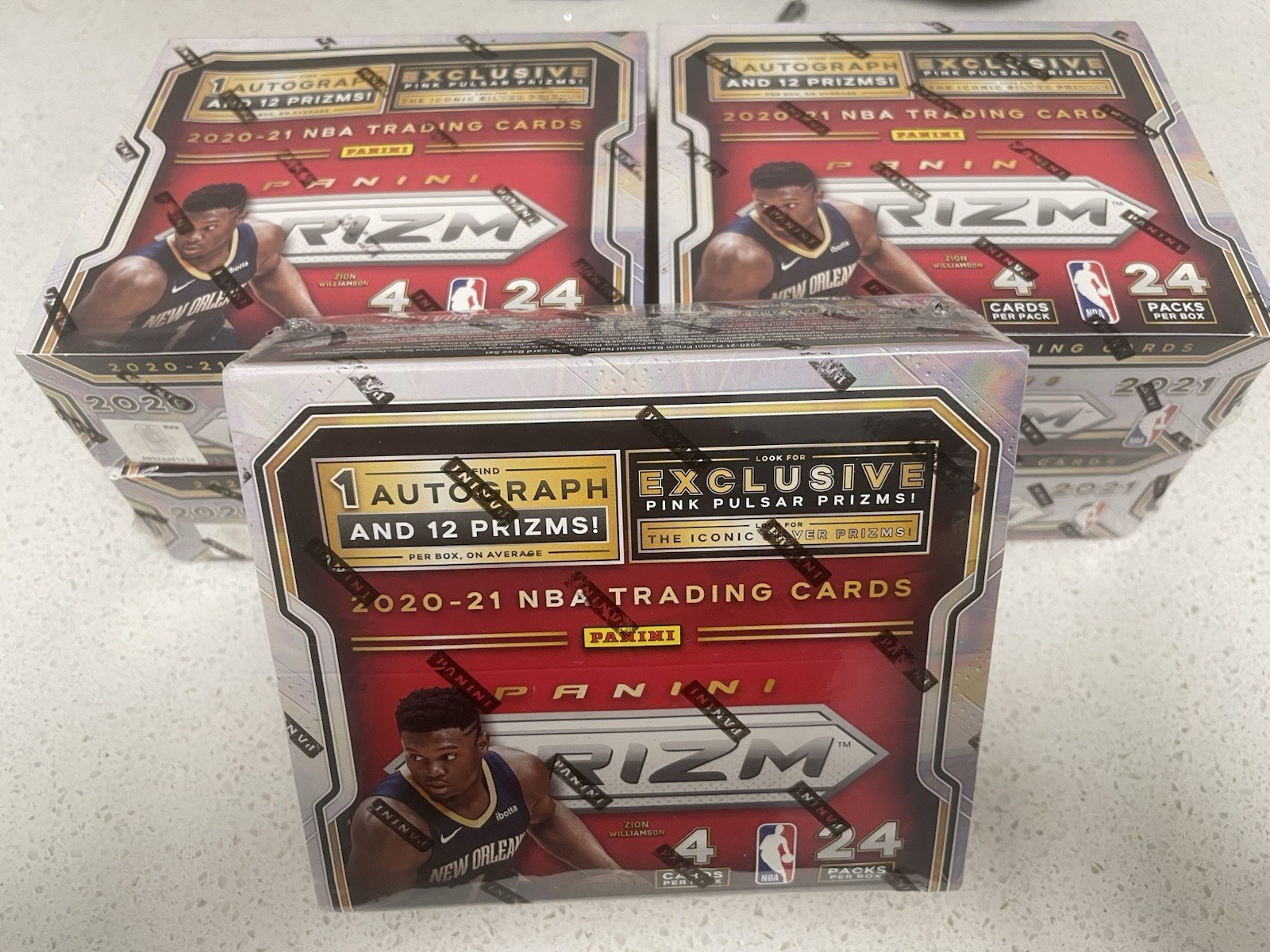 2020-21 Panini Prizm Basketball Trading Cards Retail Box Anthony Edwards 🐜 2020-21 Panini Prizm Basketball Trading Cards Retail Box Anthony Edwards 🐜