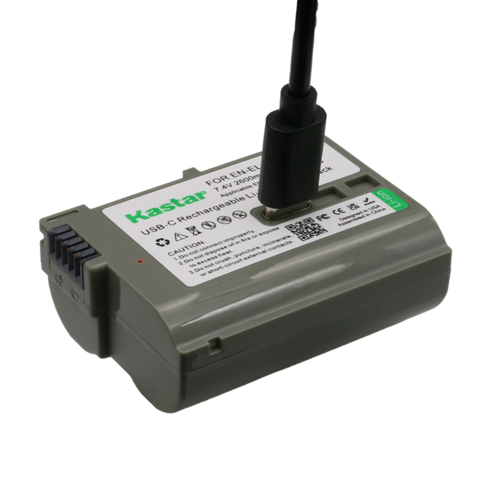 Kastar Battery Replacement for Nikon EN-EL15 EN-EL15a EN-EL15b EN-EL15c EN-EL15e