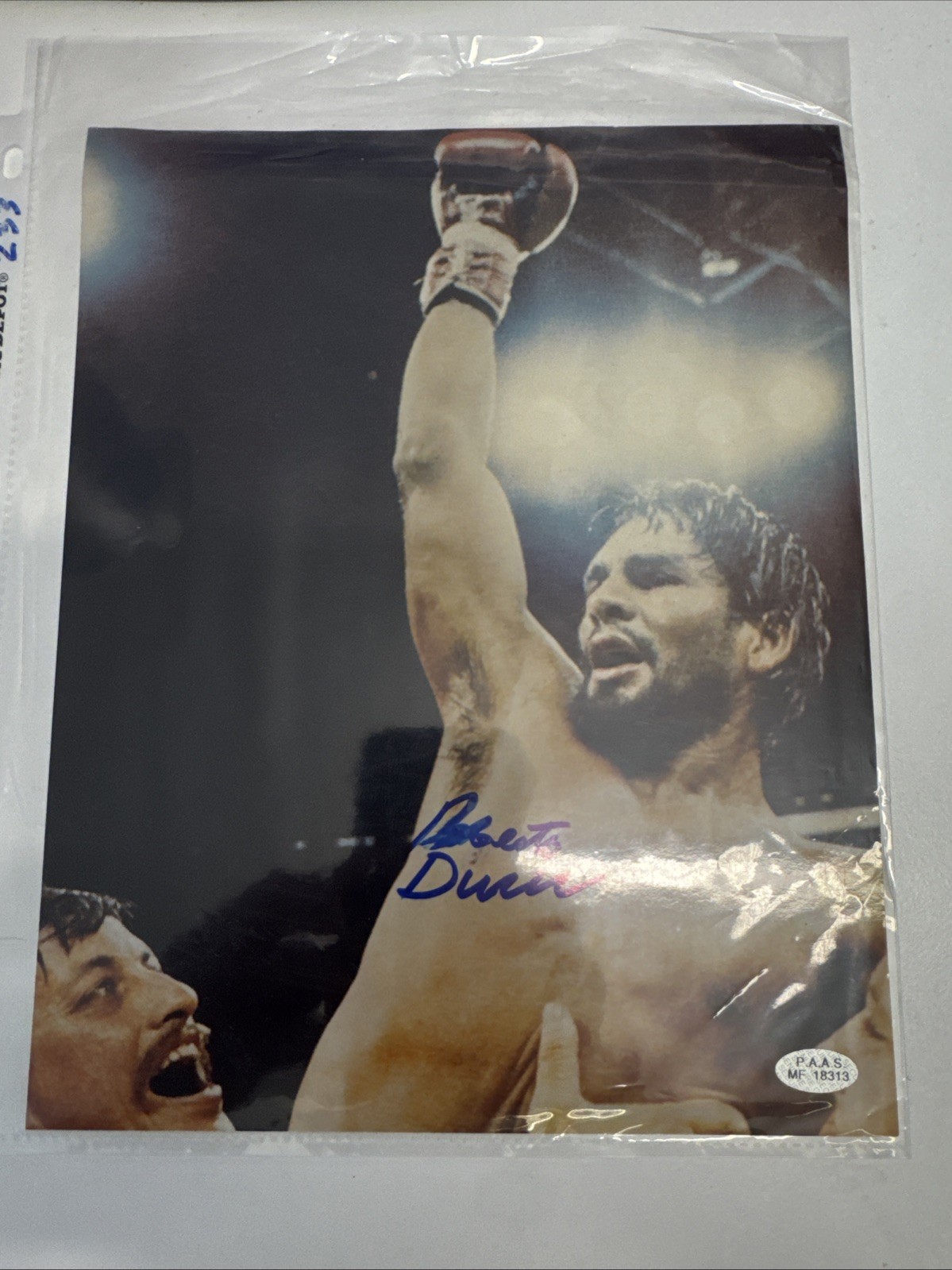 Roberto Duran Signed Photo Certificate Of Authenticity