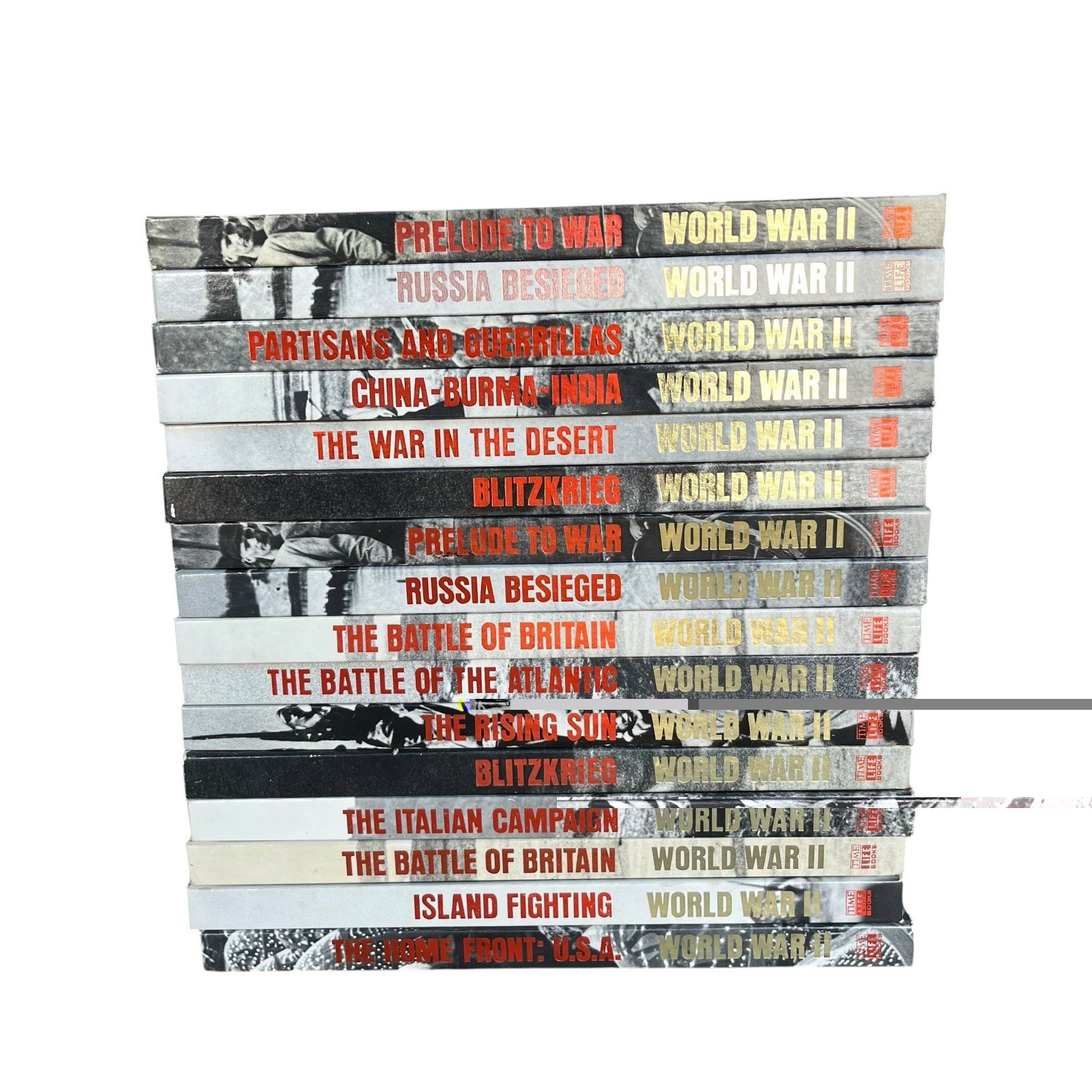 Vintage 1980s Time Life Books World War II WWII 16 Volumes History Set Hardcover Vintage 1980s Time Life Books World War II WWII 16 Volumes History Set Hardcover