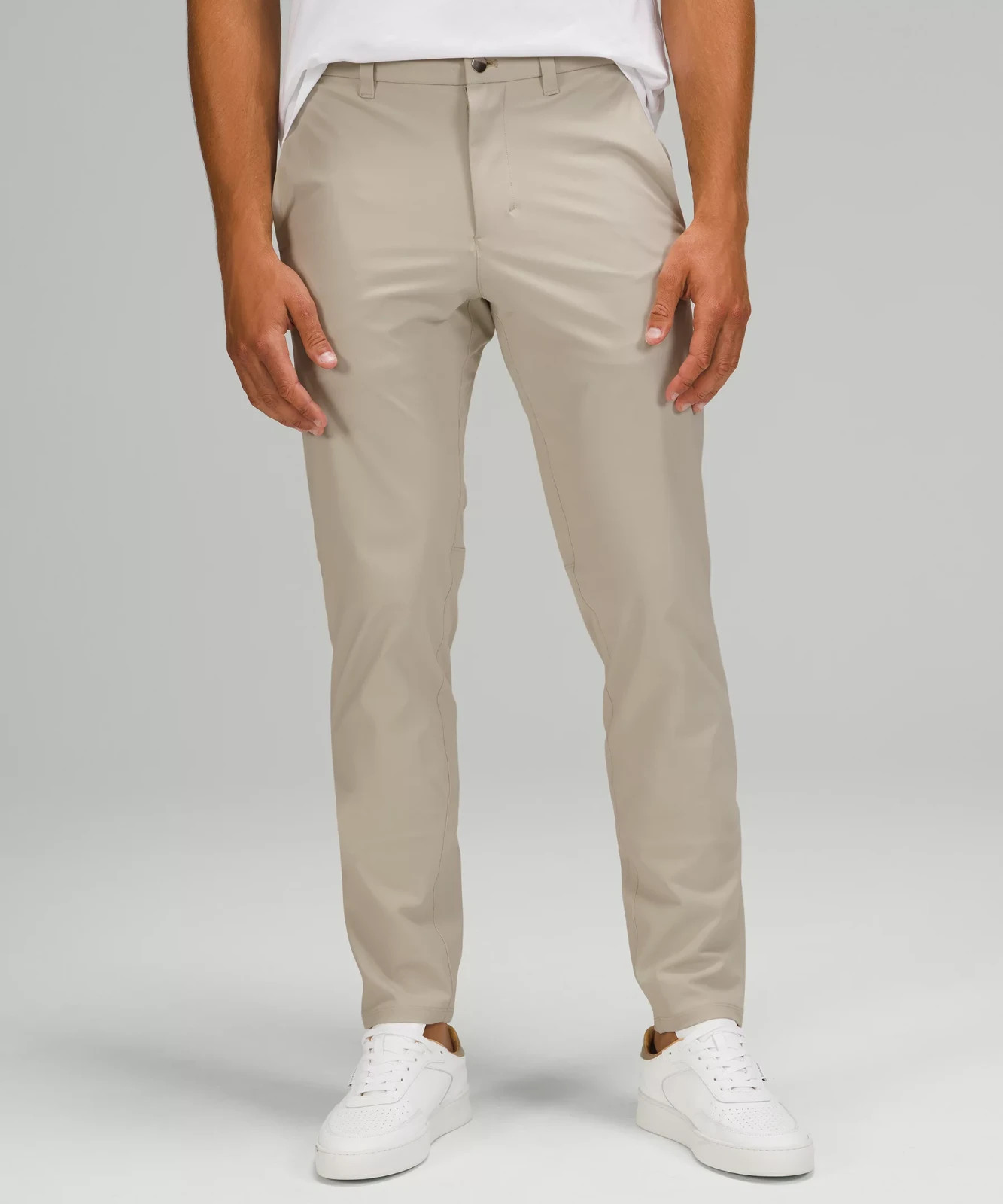 Lululemon Commission Pants Mens 36x31 Tan ABC Classic Fit Warpstreme Performance Lululemon Commission Pants Mens 36x31 Tan ABC Classic Fit Warpstreme Performance
