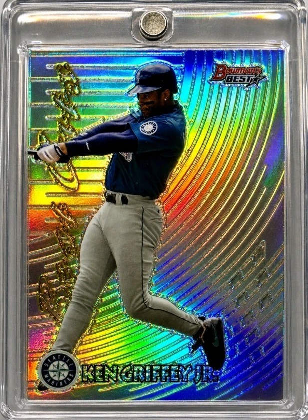 ✨2017 Bowman's Best⚾️ KEN GRIFFEY JR🔥1997 Best Cuts⚡️97BC-KGJ Refractor Mint 