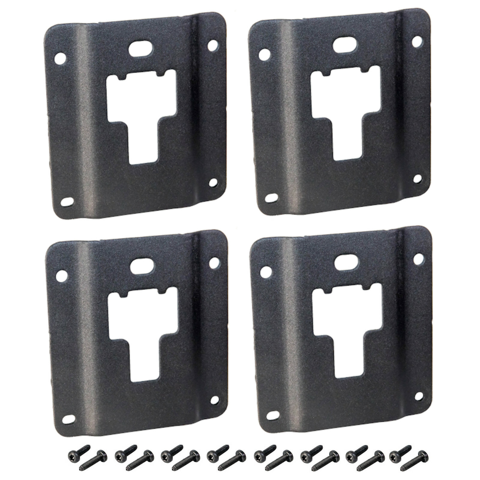 NEW OEM 2015-2026 Ford F-150 Tie Down Bed Cleat Standard Interface Plate 4Pc Kit