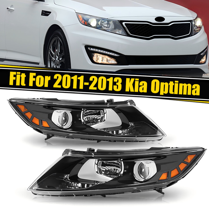 Halogen Factory Style Headlights Assembly For 2011 2012 2013 Kia Optima RH&LH Halogen Factory Style Headlights Assembly For 2011 2012 2013 Kia Optima RH&LH