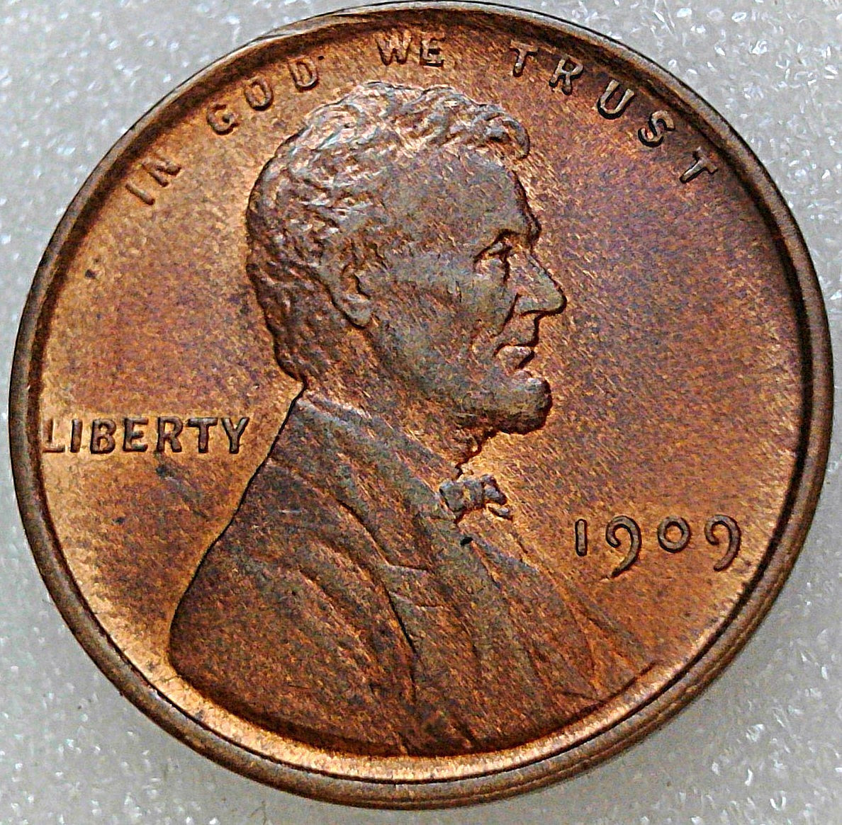 1909 P Wheat Penny - Great Machine Doubling on Reverse - First one I\'ve seen