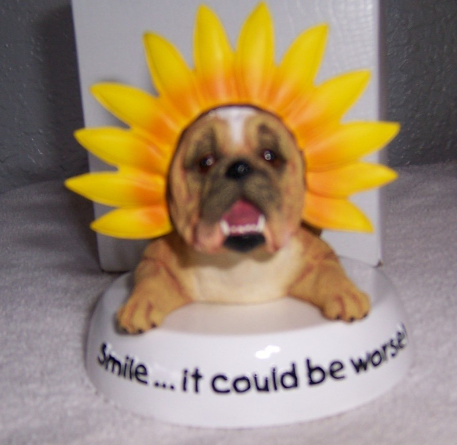 Vintage Zelda Wisdom “Smile…It Could Be Worse” Figurine 2002 in box