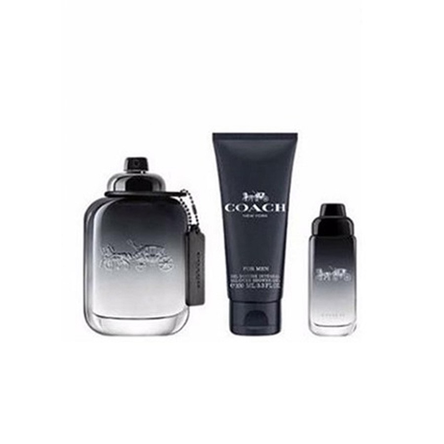 Coach Men\'s Coach New York 3pcs EDT Gift Set Fragrances 3386460147316